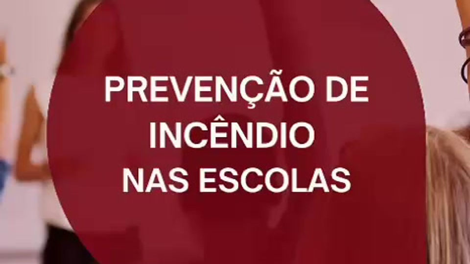 Prevenção de incêndio nas escolas